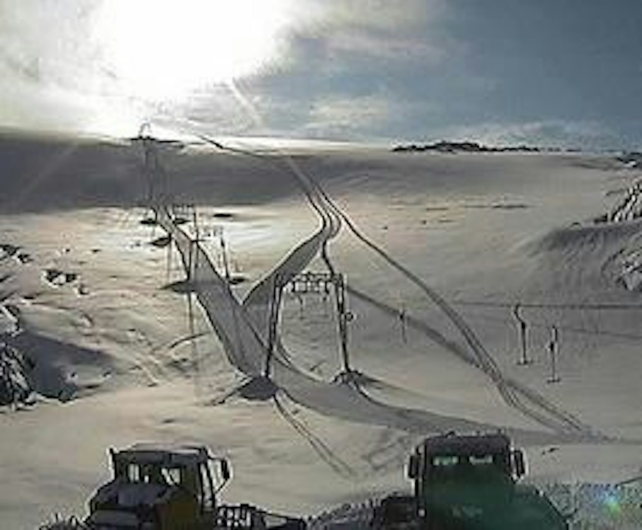 LANG SESONG: I dag er det fersk puddersnø på Folgefonna. Foto: Jan Petter Svendal LANG SESONG: I dag er det fersk puddersnø på Folgefonna. Foto: Jan Petter Svendal