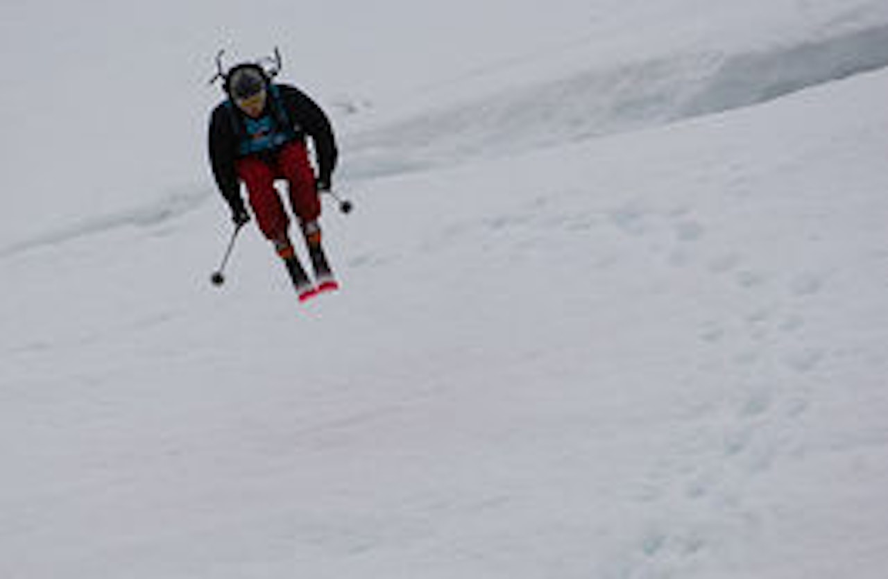 Anders Døhl ga gass i dagens kvalifisering. Foto: Sverre F. Hjørnevik