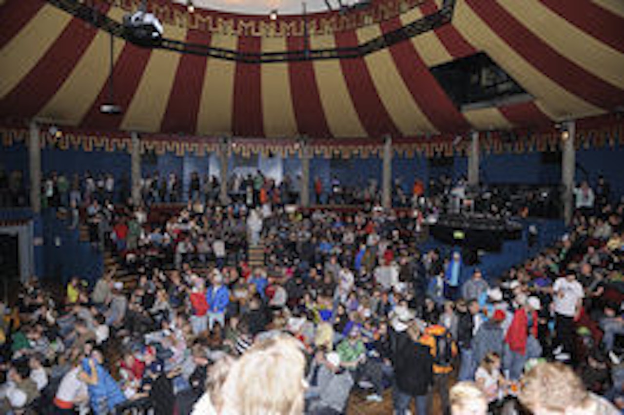 Fra Storsalen i Studentersamfunnet i Trondheim Fra Storsalen i Studentersamfunnet i Trondheim