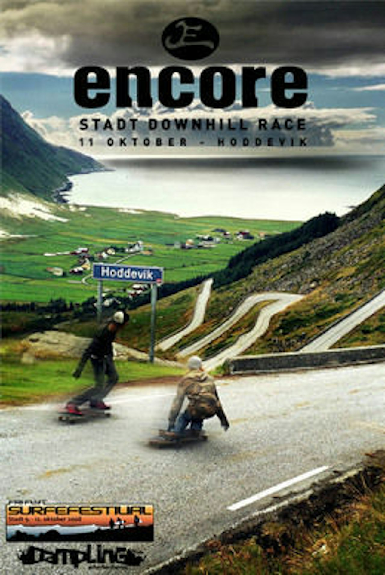 Hoddevika blir arena for longboardkonkurranse under Surfefestivalen. Hoddevika blir arena for longboardkonkurranse under Surfefestivalen.