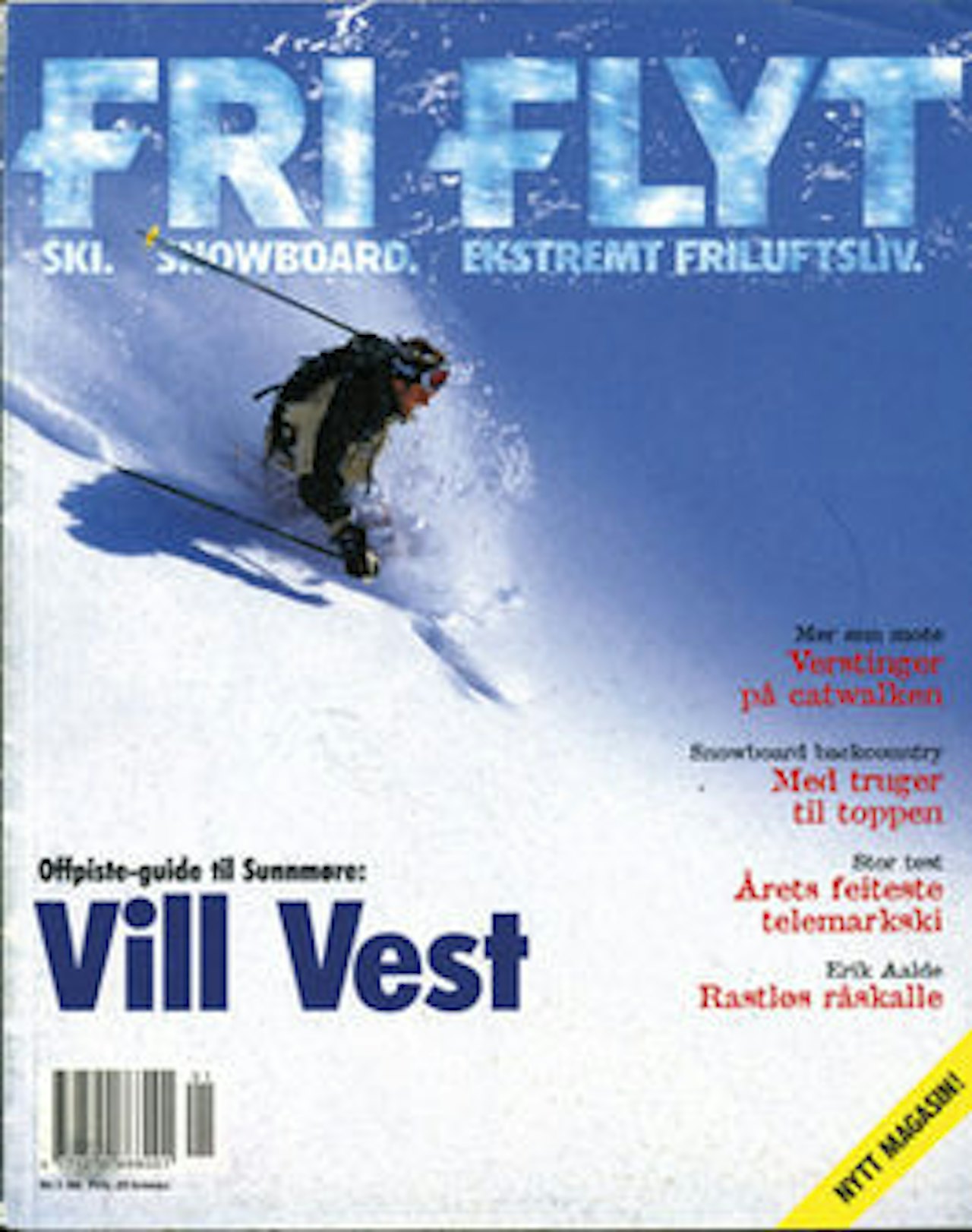 HISTORIETIME: Fri Flyts aller første utgave kom ut for ti år siden. Bilde: Audun Holmøy HISTORIETIME: Fri Flyts aller første utgave kom ut for ti år siden. Bilde: Audun Holmøy