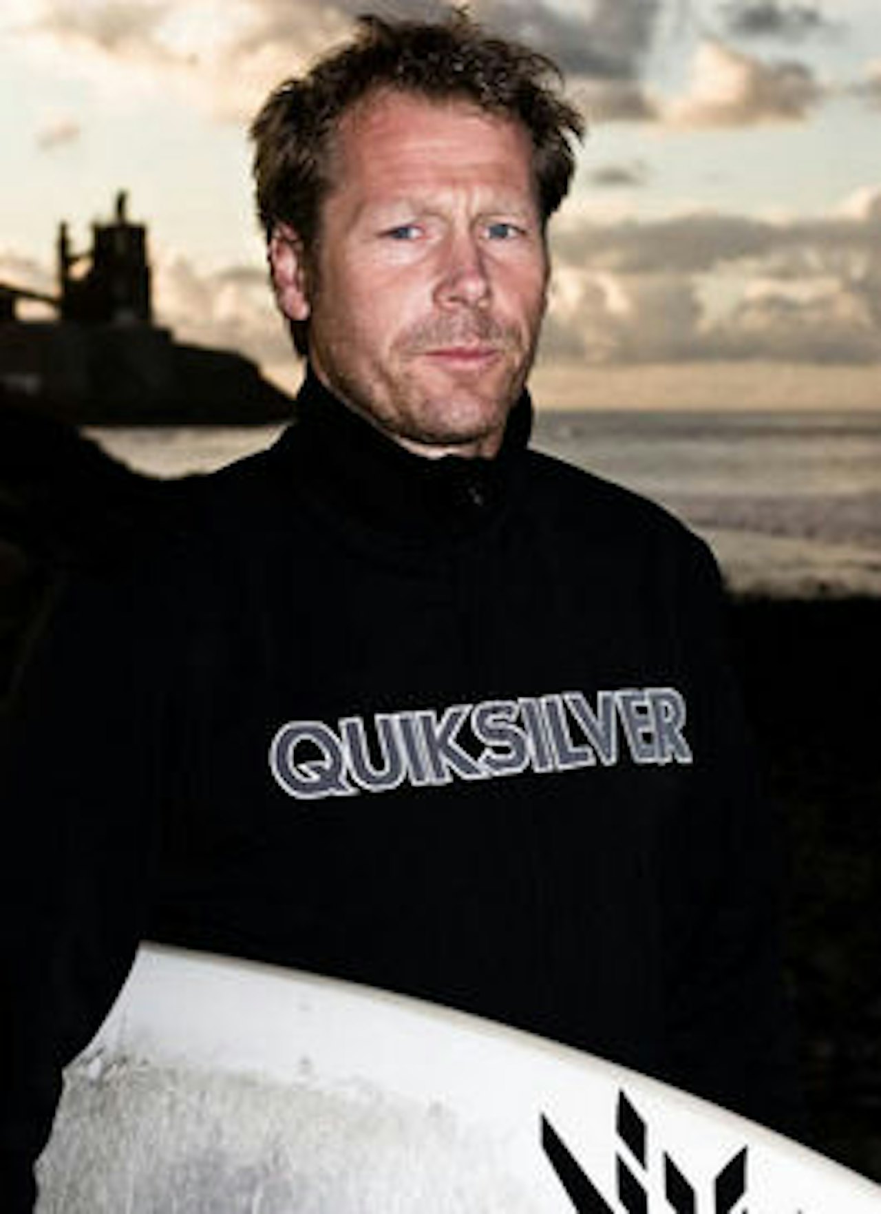 FLYKTET: Opsal valgte å flykte fra politet på surfbrettet. Foto: Christian Nerdrum