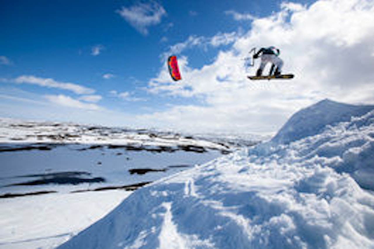 FØRST I VERDEN: Sigve Botnen skrev nylig historie med sin bs 720. Bilde: Christian Nerdrum FØRST I VERDEN: Sigve Botnen skrev nylig historie med sin bs 720. Bilde: Christian Nerdrum