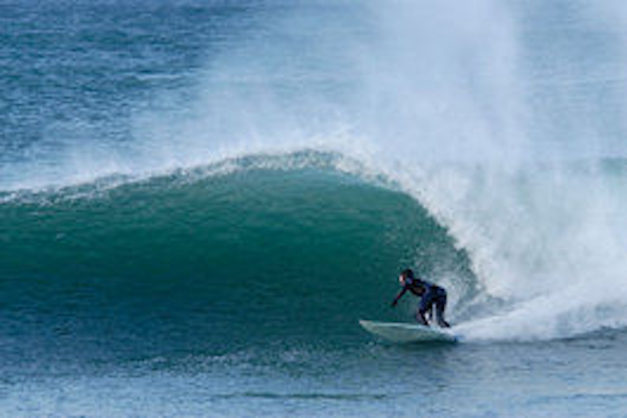 NULLPUNKT: Null grader i luften og 2-3 grader i vann. Foto: Anne-Christine Meling NULLPUNKT: Null grader i luften og 2-3 grader i vann. Foto: Anne-Christine Meling