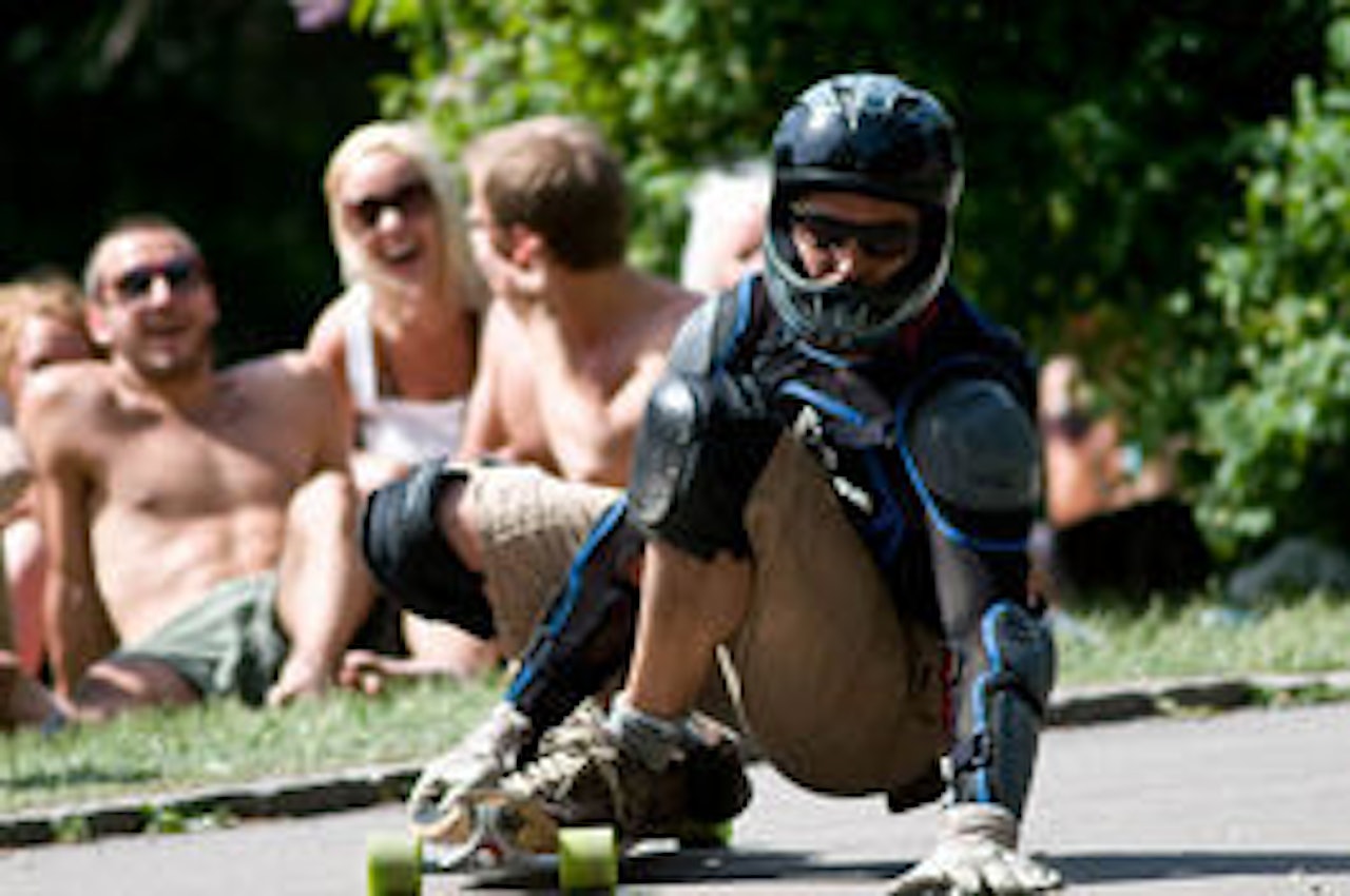 Rolig parkliv kombinert med fartsfylt konkurranse er ikke feil. Foto: Martin Skjerven Rolig parkliv kombinert med fartsfylt konkurranse er ikke feil. Foto: Martin Skjerven