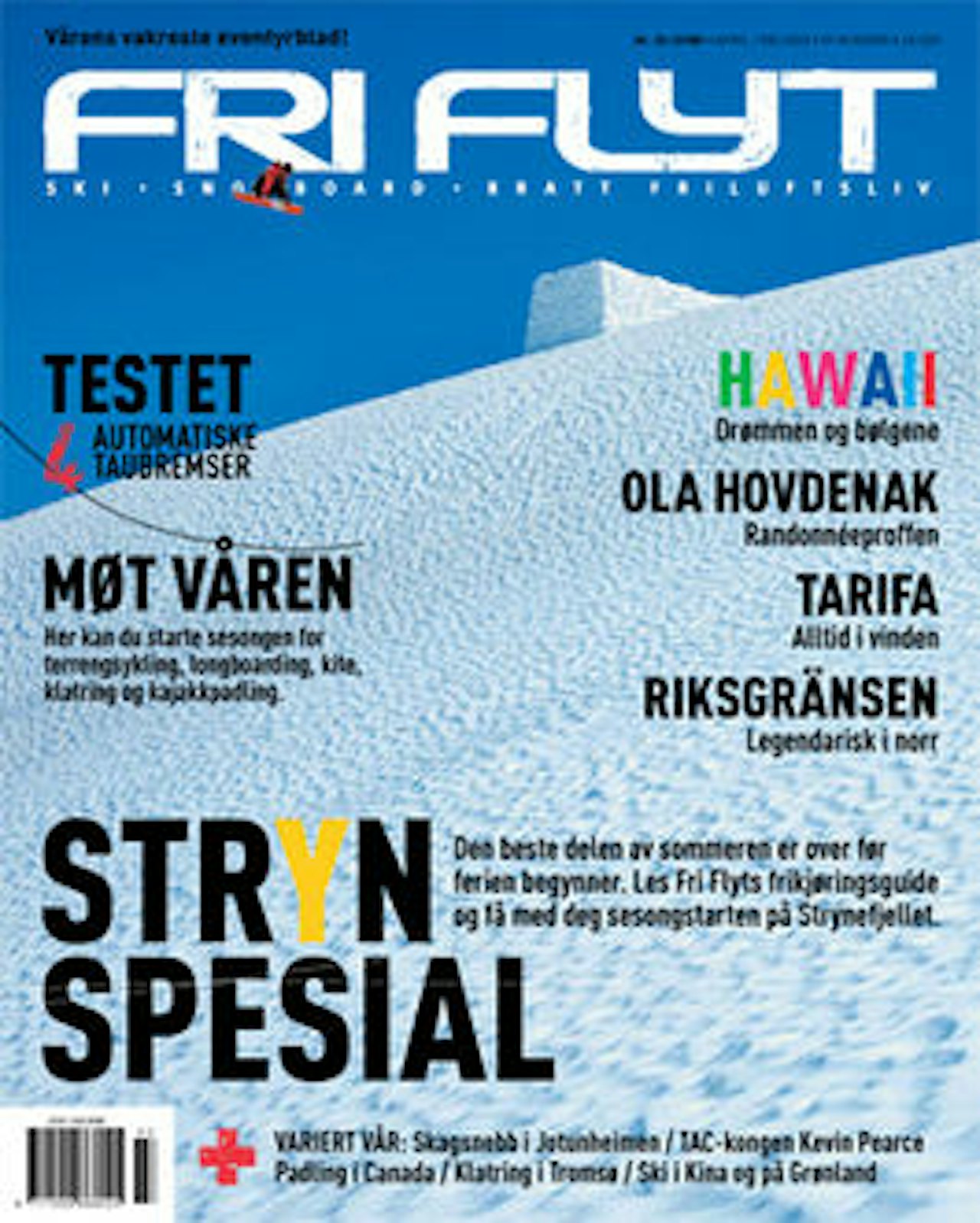 NYTT NUMMER: Fri Flyt kommer våren i møte med inspirerende bilder og nyttig lesestoff. NYTT NUMMER: Fri Flyt kommer våren i møte med inspirerende bilder og nyttig lesestoff.