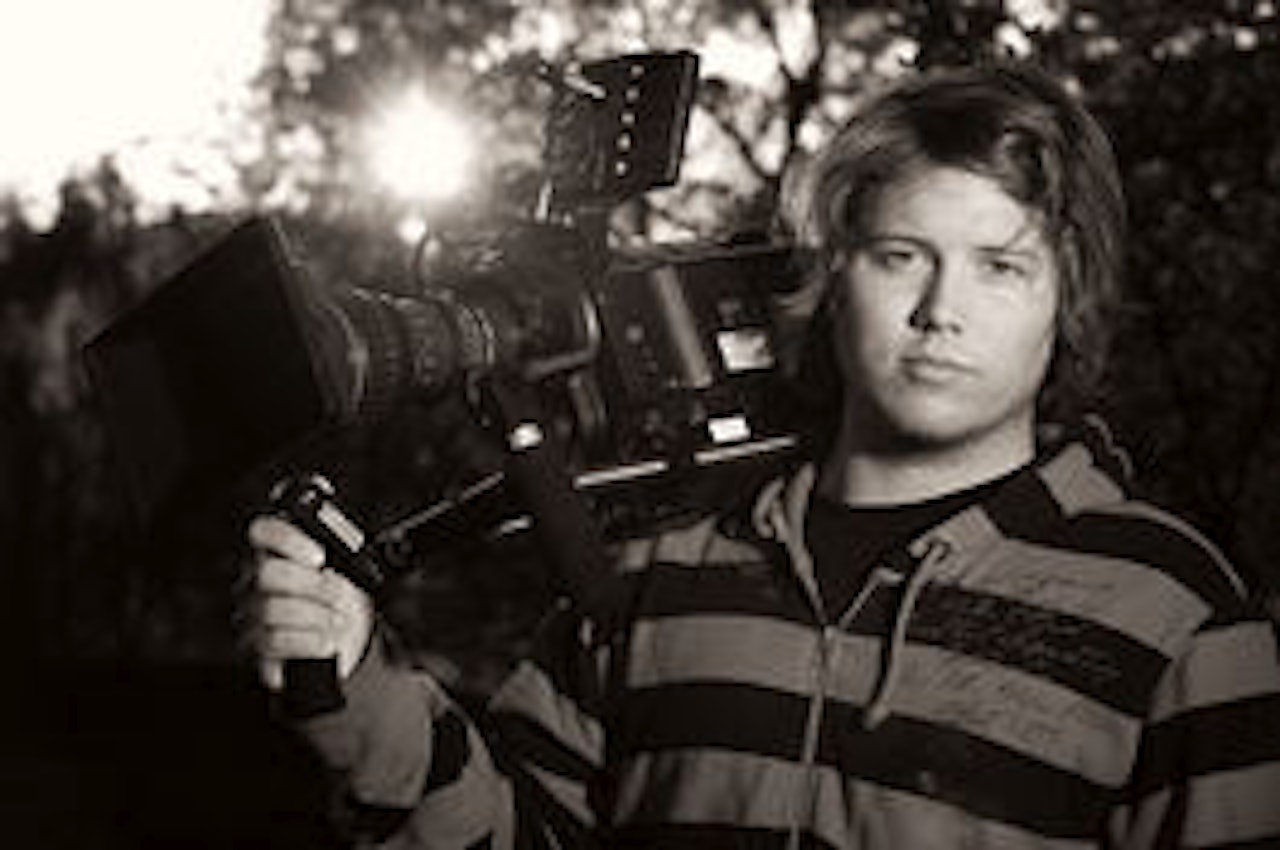 REGISSØREN: Filip Christensen er på musikkjakt. Foto: Mattias Fredriksson REGISSØREN: Filip Christensen er på musikkjakt. Foto: Mattias Fredriksson