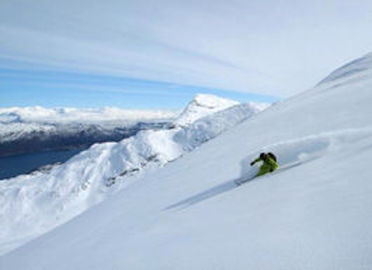 LANG SESONG: Ronny Dahl nyter sensesongpudder. Foto: Sture Pettersen LANG SESONG: Ronny Dahl nyter sensesongpudder. Foto: Sture Pettersen