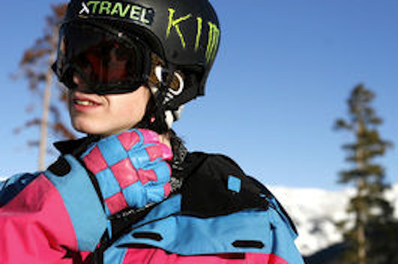 HJEMME HOS: Kim Boberg viser oss leiligheten sin i Breckenridge. Foto: HPHval HJEMME HOS: Kim Boberg viser oss leiligheten sin i Breckenridge. Foto: HPHval