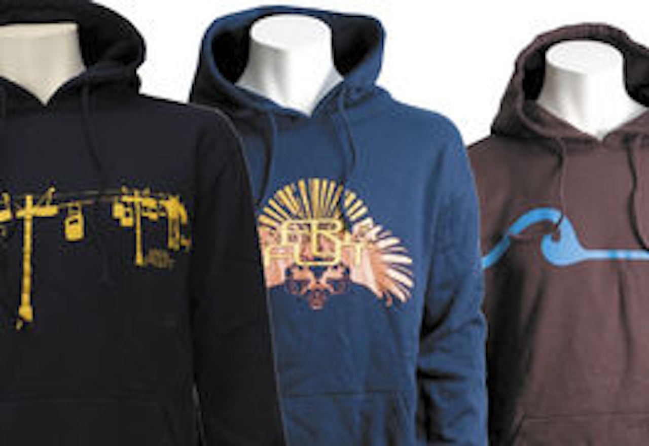 PÅ STATIVET: Fri Flyt hettegensere, luer, boksere, t-skjorter m.m. PÅ STATIVET: Fri Flyt hettegensere, luer, boksere, t-skjorter m.m.