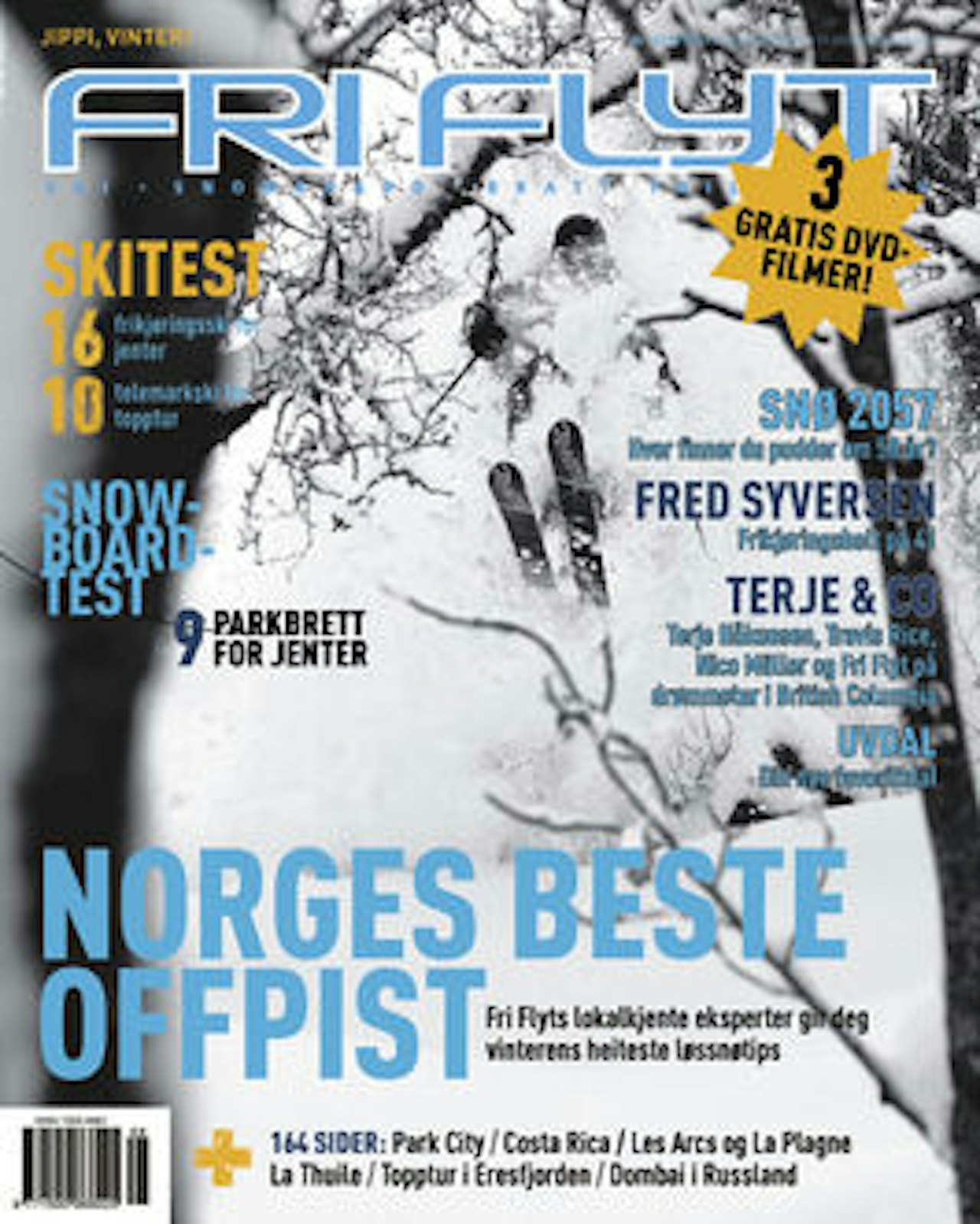 Fri Flyts desemberutgave er smellfeit, hele 164 sider! Fri Flyts desemberutgave er smellfeit, hele 164 sider!