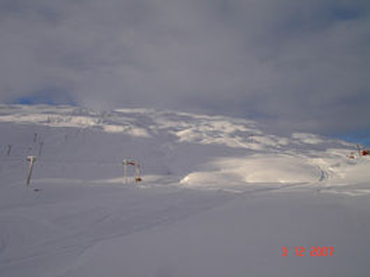 MYE SNØ: Slik så det ut i Røldal mandag. Foto: Røldal skiheiser MYE SNØ: Slik så det ut i Røldal mandag. Foto: Røldal skiheiser