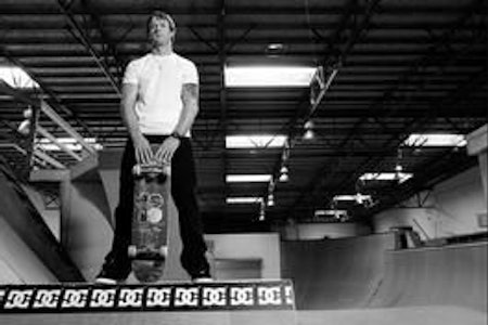 HARD: Pioneren for megaramp skateboardeing heter Danny Way.