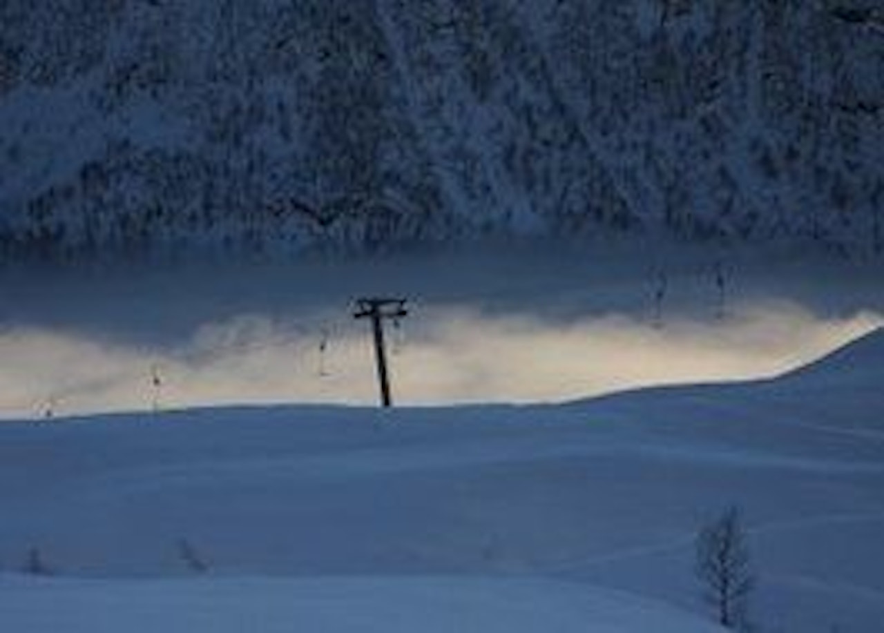 SOLEN SKINNER: Myrkdalen satte nylig rekord med 3000 besøkende på en dag. Bilde: Jan Petter Svendal SOLEN SKINNER: Myrkdalen satte nylig rekord med 3000 besøkende på en dag. Bilde: Jan Petter Svendal