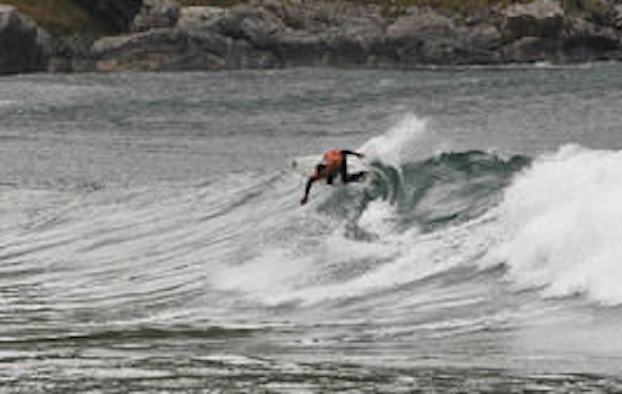 I FOKUS: Seamus Fox i Hoddevika. Foto: Christian Nerdrum I FOKUS: Seamus Fox i Hoddevika. Foto: Christian Nerdrum