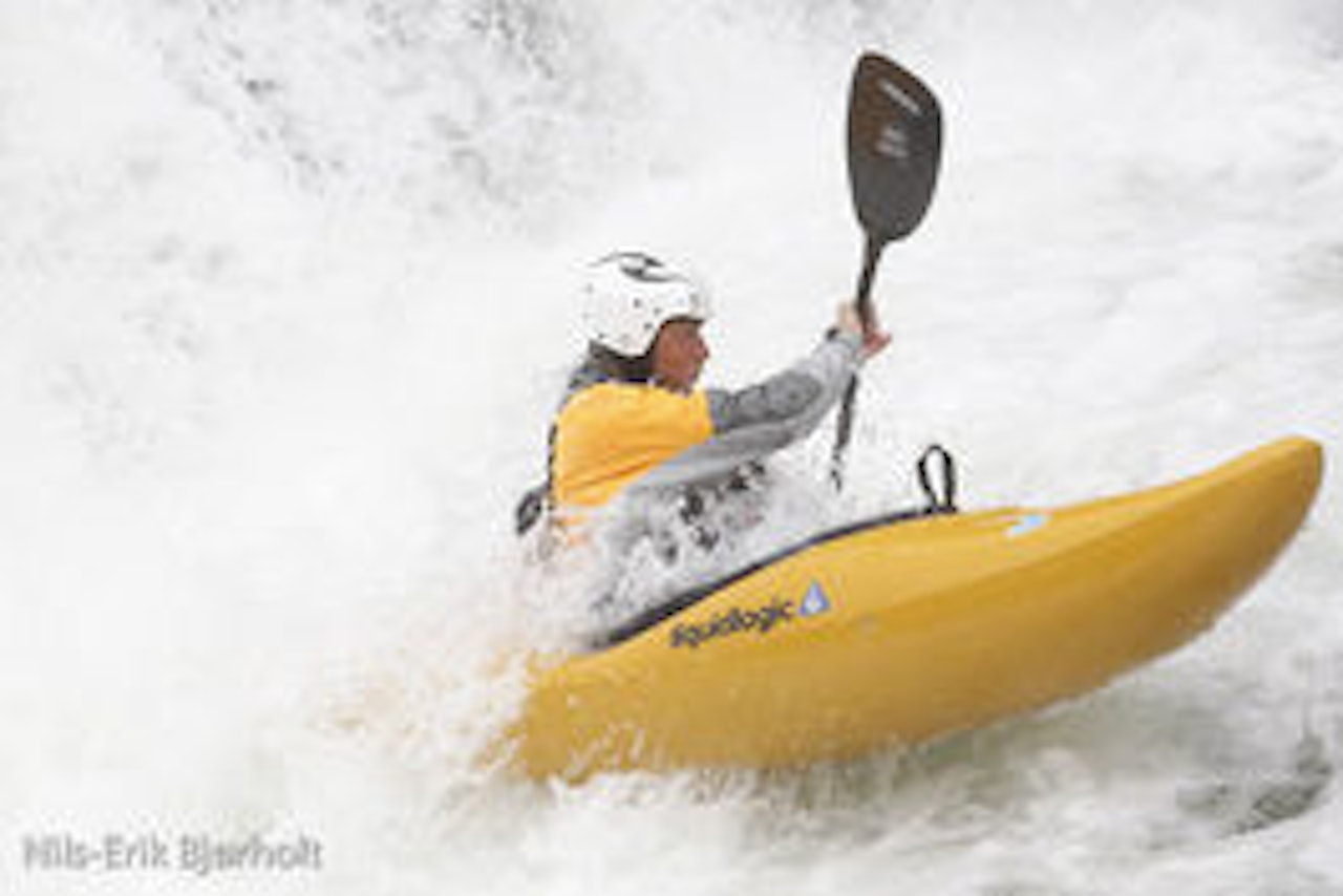 Syv uker med sommerferie for elvepadler Benjamin Hjort. Foto: Nils-Erik Bjørholt Syv uker med sommerferie for elvepadler Benjamin Hjort. Foto: Nils-Erik Bjørholt