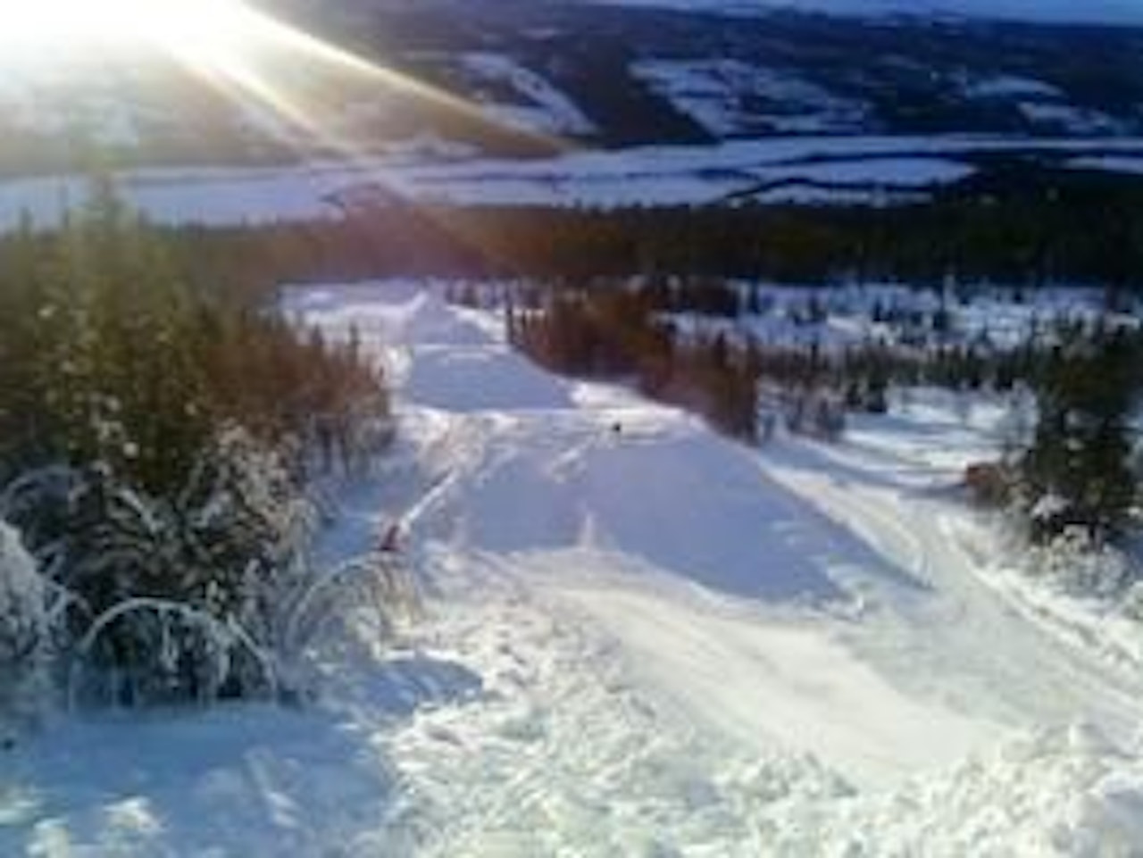 Den sorte parklinjen i Åre åpner til helgen, designet av Laffa Mattsson. Den sorte parklinjen i Åre åpner til helgen, designet av Laffa Mattsson.