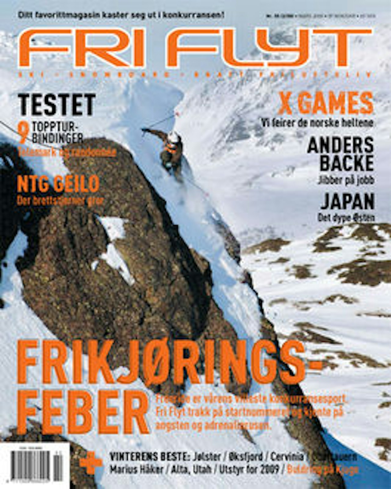 FRI?: Fri Flyt nummer 55 tar blant annet et skråblikk på frikjøringskonkurransene FRI?: Fri Flyt nummer 55 tar blant annet et skråblikk på frikjøringskonkurransene