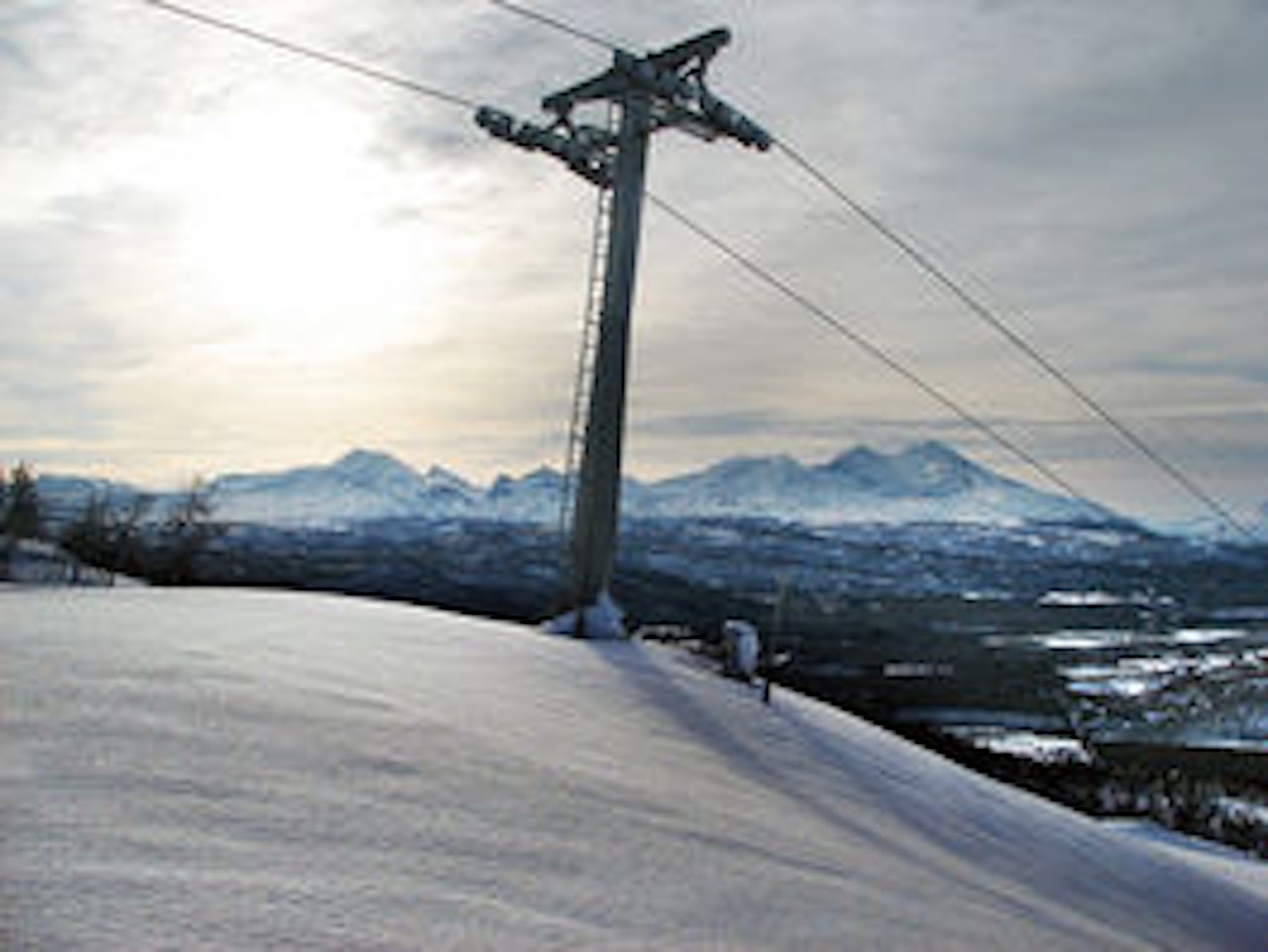 Målselv for fjorten dager siden, før perioden med mildvær. Nå kommer kulden igjen. Målselv for fjorten dager siden, før perioden med mildvær. Nå kommer kulden igjen.