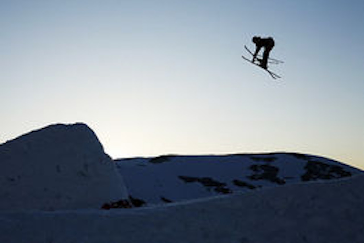 SOMMERCHILL: Lørdag blir det big air konkurranse på Stryn. Foto: Frode Sandbech