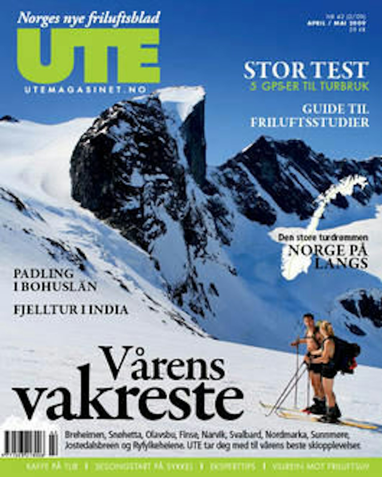 UT PÅ TUR: Bli med høyt og lavt, fjernt og nært i nye UTE. UT PÅ TUR: Bli med høyt og lavt, fjernt og nært i nye UTE.