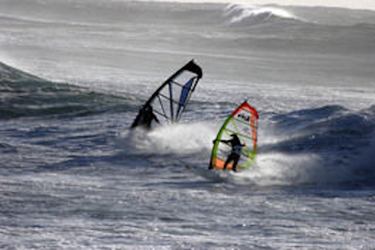 Vind, bølger og sosialt samvær på Lista til helgen. Foto: Christian Nerdrum Vind, bølger og sosialt samvær på Lista til helgen. Foto: Christian Nerdrum