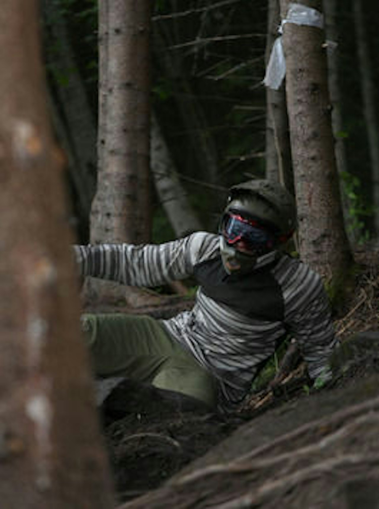 TRYNINGS: Anne May Sletten på Råbølstien. Foto: Are Tallaksrud TRYNINGS: Anne May Sletten på Råbølstien. Foto: Are Tallaksrud