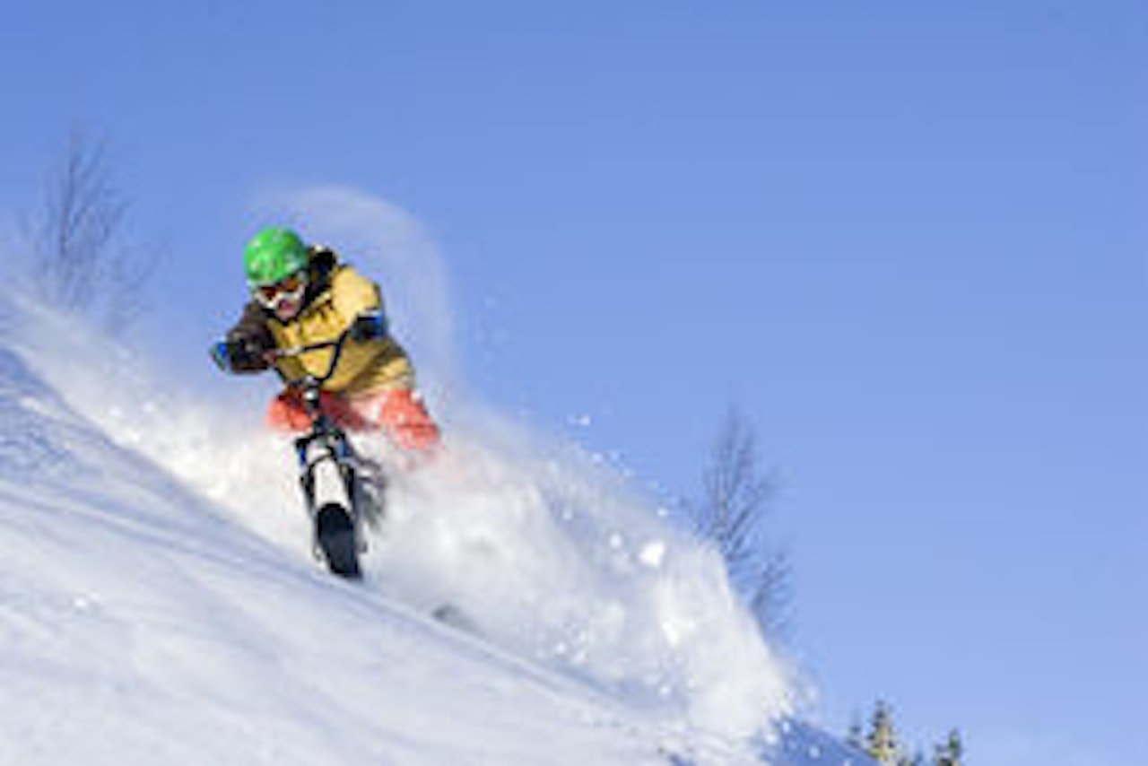 Fri Flyts Endre Hals har vært med å utvikle SMX for pudder. Foto: Thomas Kleiven Fri Flyts Endre Hals har vært med å utvikle SMX for pudder. Foto: Thomas Kleiven