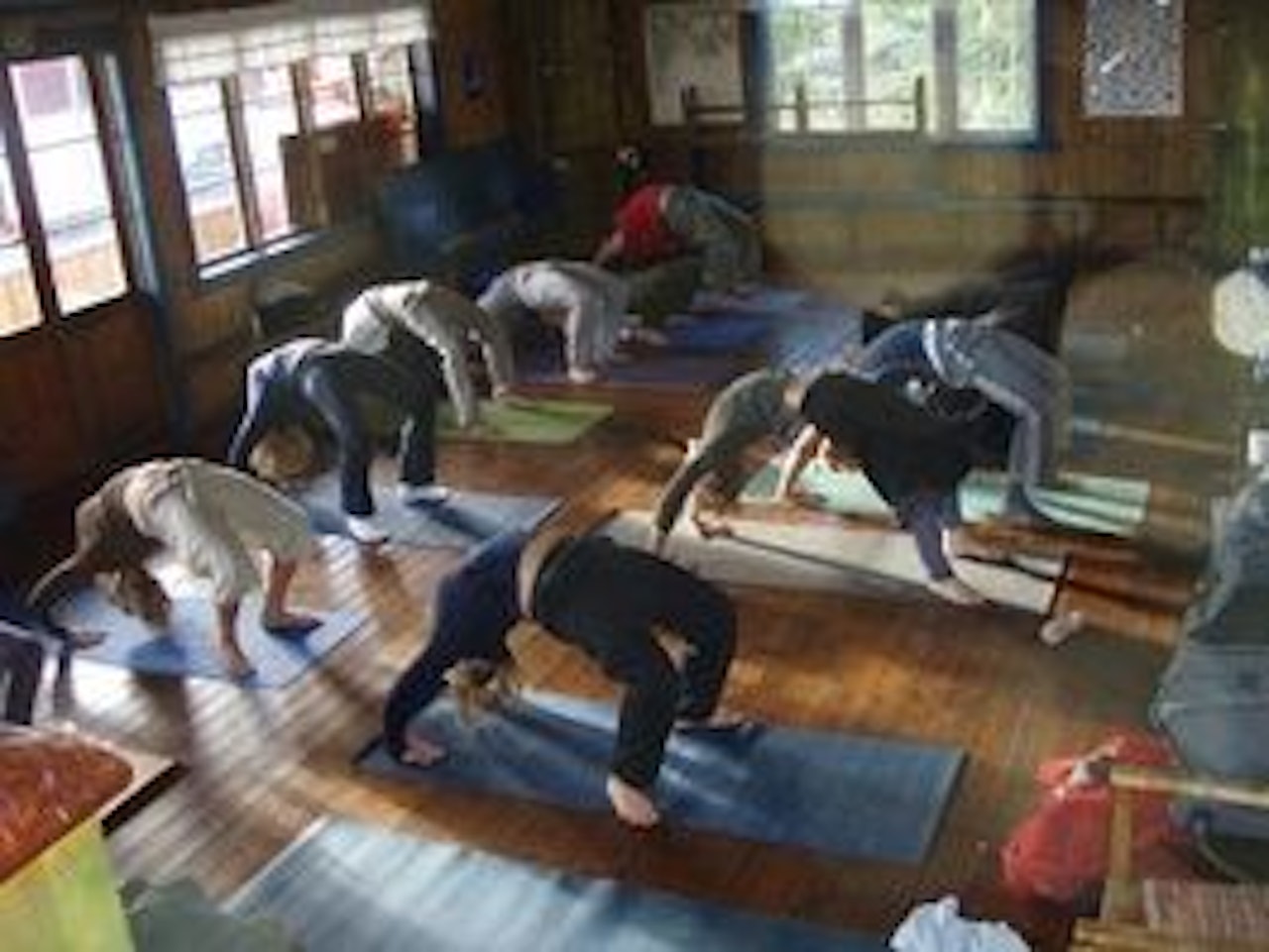 FLEKSIBELT: Yoga er en av nøkkelaktivitetene på Karmacamp. FLEKSIBELT: Yoga er en av nøkkelaktivitetene på Karmacamp.
