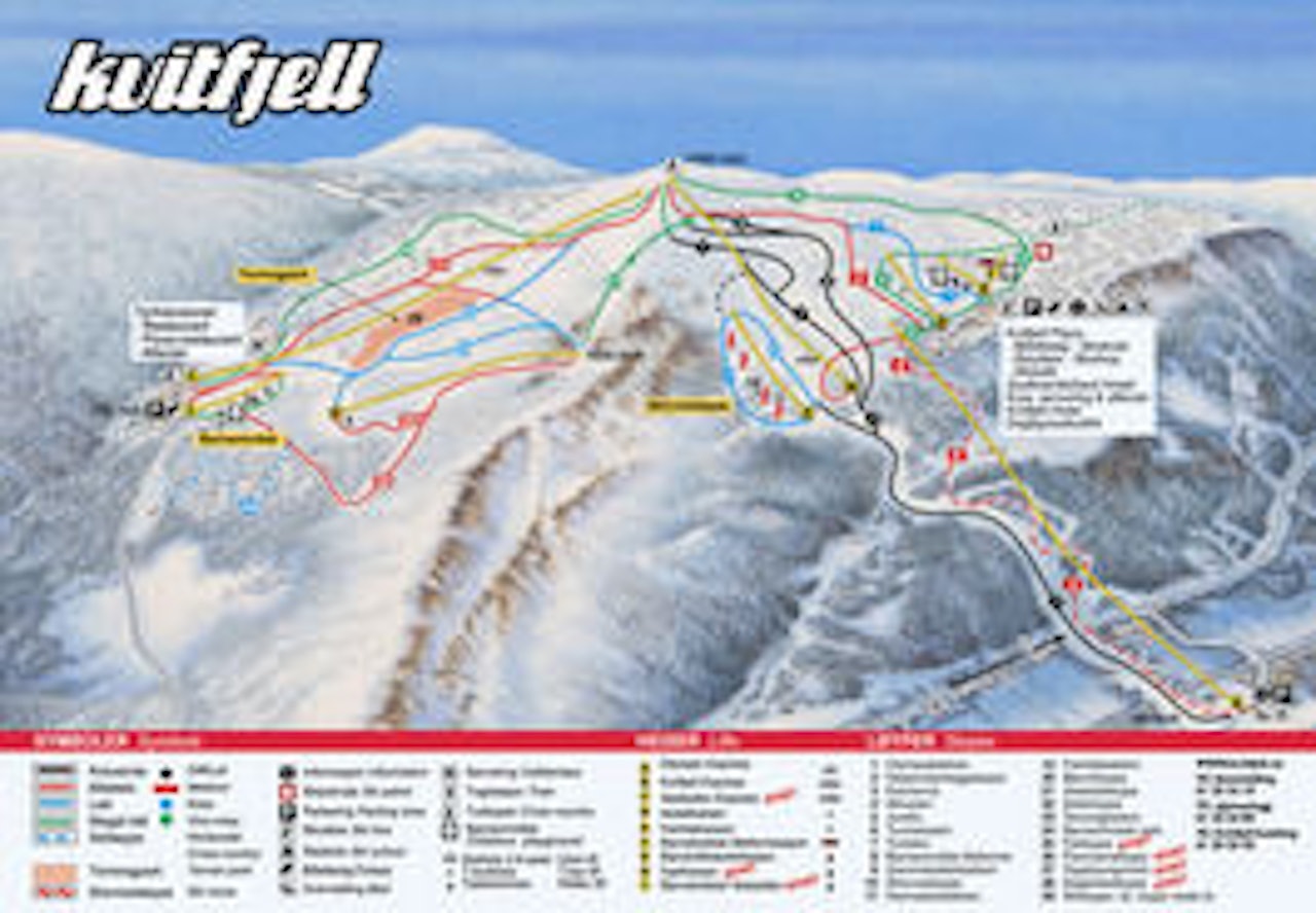 Kvitfjell har brukt 70 millioner kroner på å utvide anlegget sitt til året sesong. Kvitfjell har brukt 70 millioner kroner på å utvide anlegget sitt til året sesong.