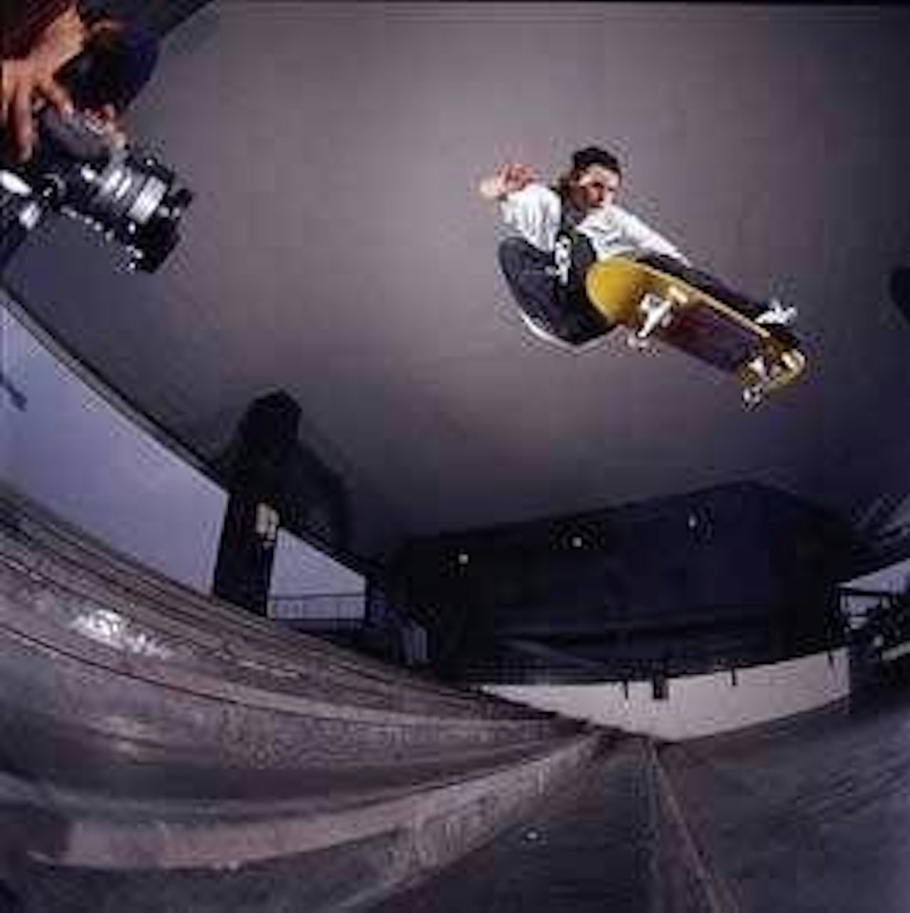 Michael Sommer er en lokal skater som har fått plass i den presisjefulle konkurransen. Michael Sommer er en lokal skater som har fått plass i den presisjefulle konkurransen.