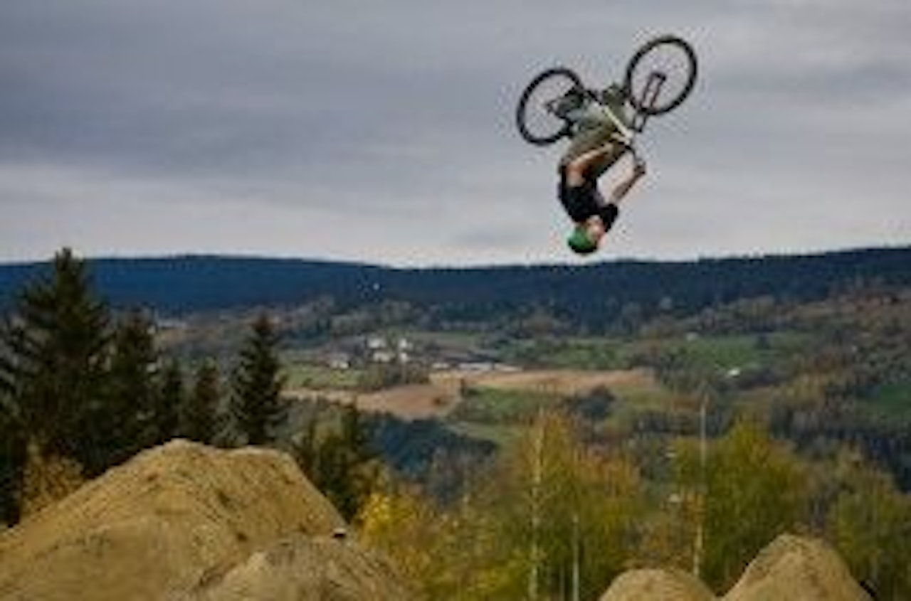 Makken i levende live på filmen fra Hafjell. Bilde: Mathias Blix Makken i levende live på filmen fra Hafjell. Bilde: Mathias Blix