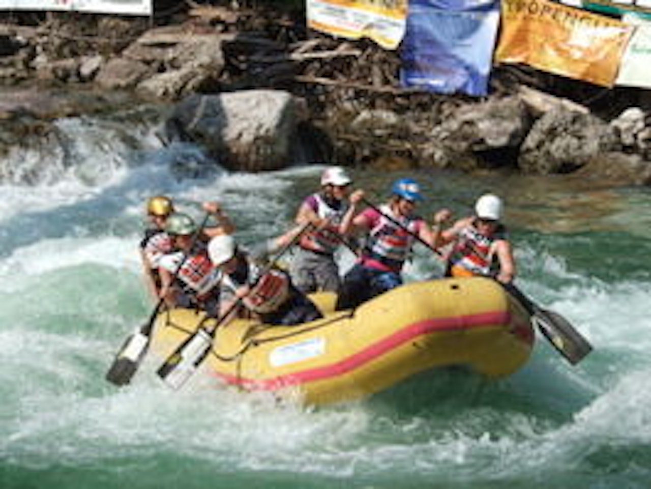 Det norske laget imponerte i rafting-EM. Det norske laget imponerte i rafting-EM.