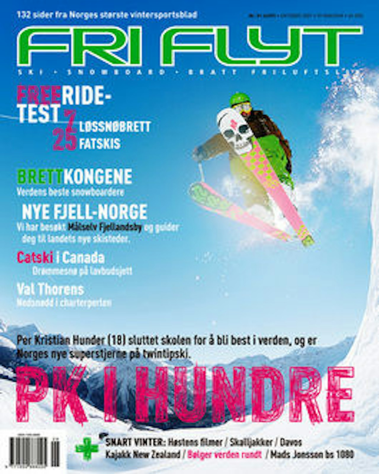 NYTT NUMMER: PK Hunder får æren av å pryde forsiden av Fri Flyt. Foto: E. Løvaas NYTT NUMMER: PK Hunder får æren av å pryde forsiden av Fri Flyt. Foto: E. Løvaas
