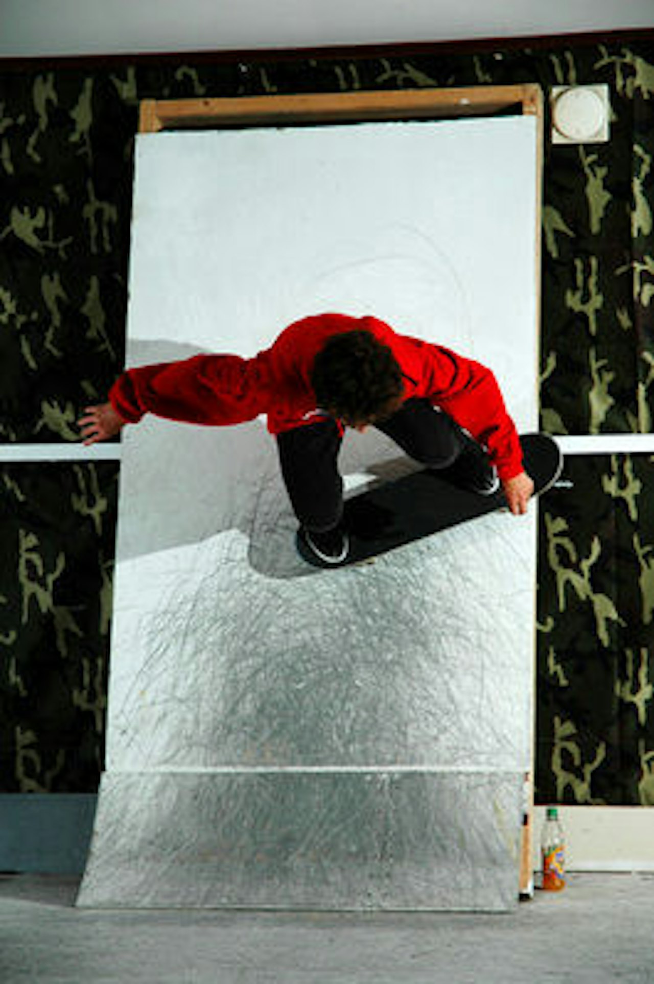 Erik Svendsen på en wallride i Stavanger. Erik Svendsen på en wallride i Stavanger.