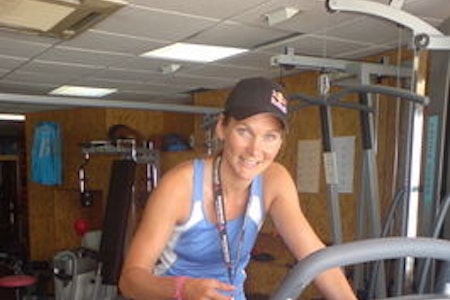 Karina Hollekim har begynt å sykle på en spesiallaget sykkel. Karina Hollekim har begynt å sykle på en spesiallaget sykkel.