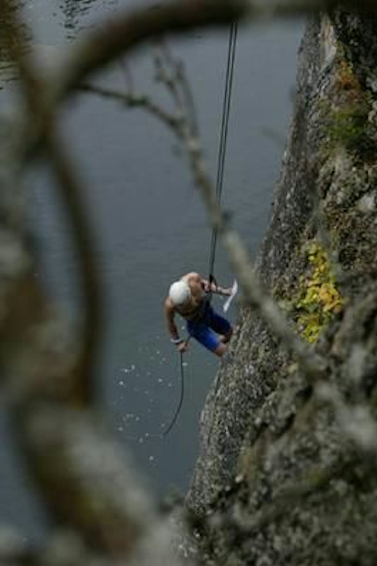 PÅ JAKT: En deltaker jakter på neste post PÅ JAKT: En deltaker jakter på neste post