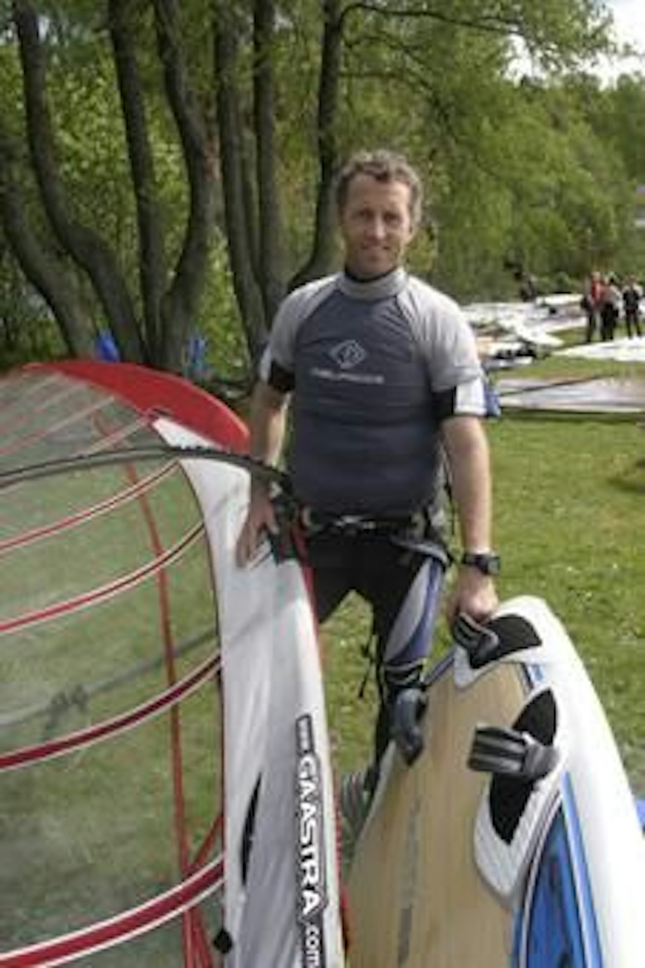 NUMMER TO: Tromsø-seiler Kristian Olsen ledet norgescupen før helgens runde. Foto: Eirik Damsgaard NUMMER TO: Tromsø-seiler Kristian Olsen ledet norgescupen før helgens runde. Foto: Eirik Damsgaard