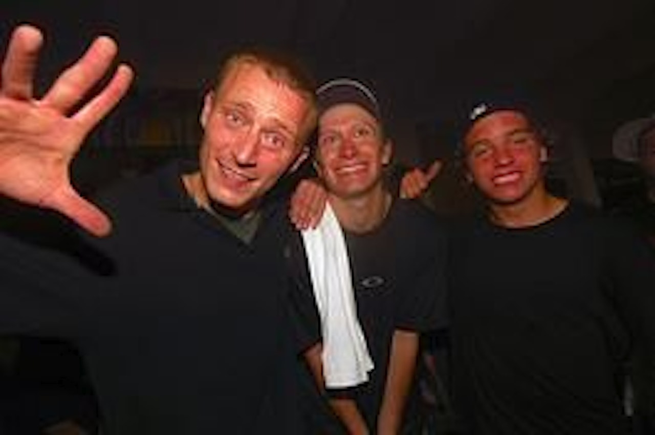 Nummer 3,1,2: Thomas Kahlbom, Henning Braaten, Fredrik Austbø. Bilde: Tommy Solstad Nummer 3,1,2: Thomas Kahlbom, Henning Braaten, Fredrik Austbø. Bilde: Tommy Solstad