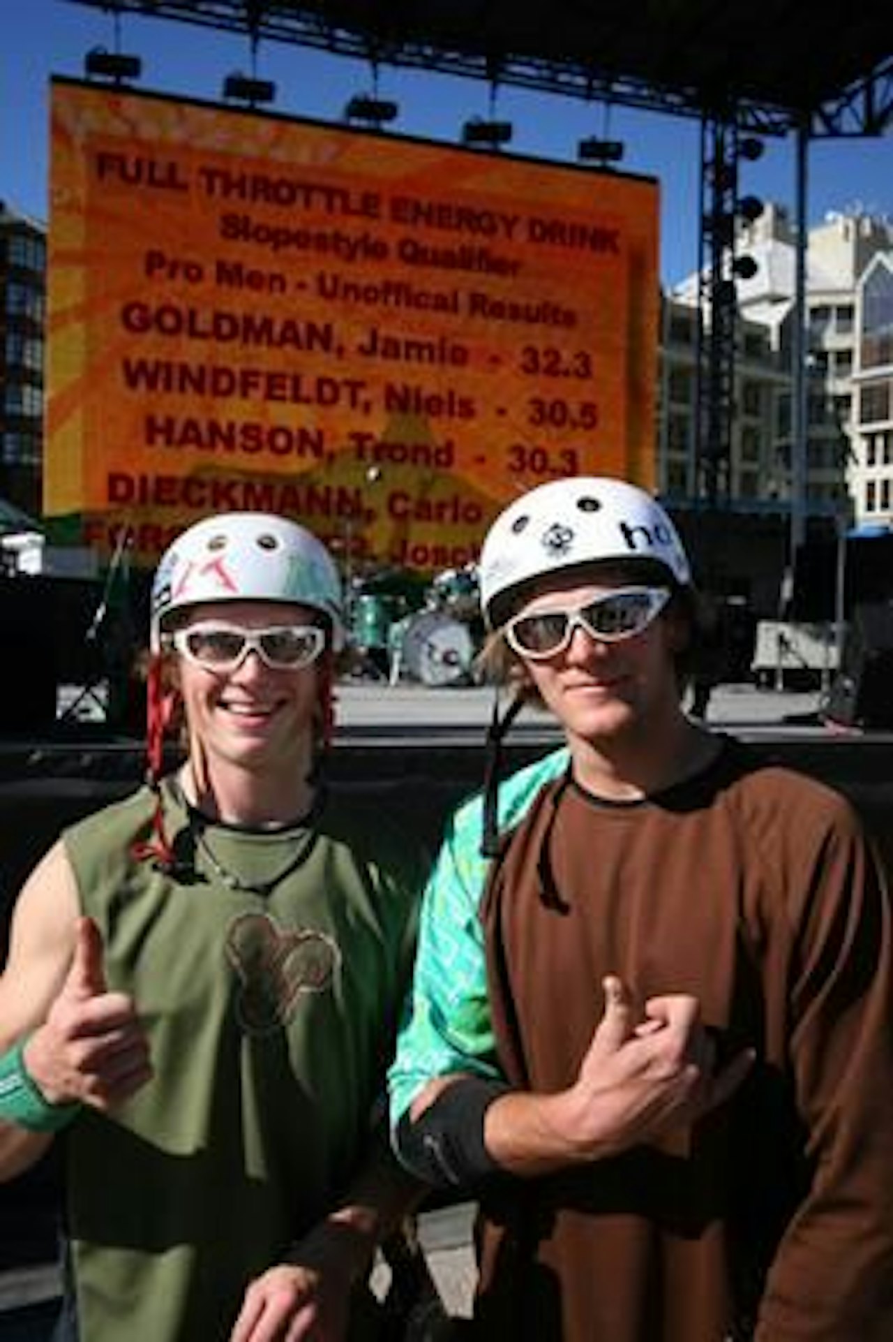 GULLGUTTER: Niels Windfeldt og Trond G. Hansen etter kvalifiseringen. Bilde: iDoc Berntsen GULLGUTTER: Niels Windfeldt og Trond G. Hansen etter kvalifiseringen. Bilde: iDoc Berntsen