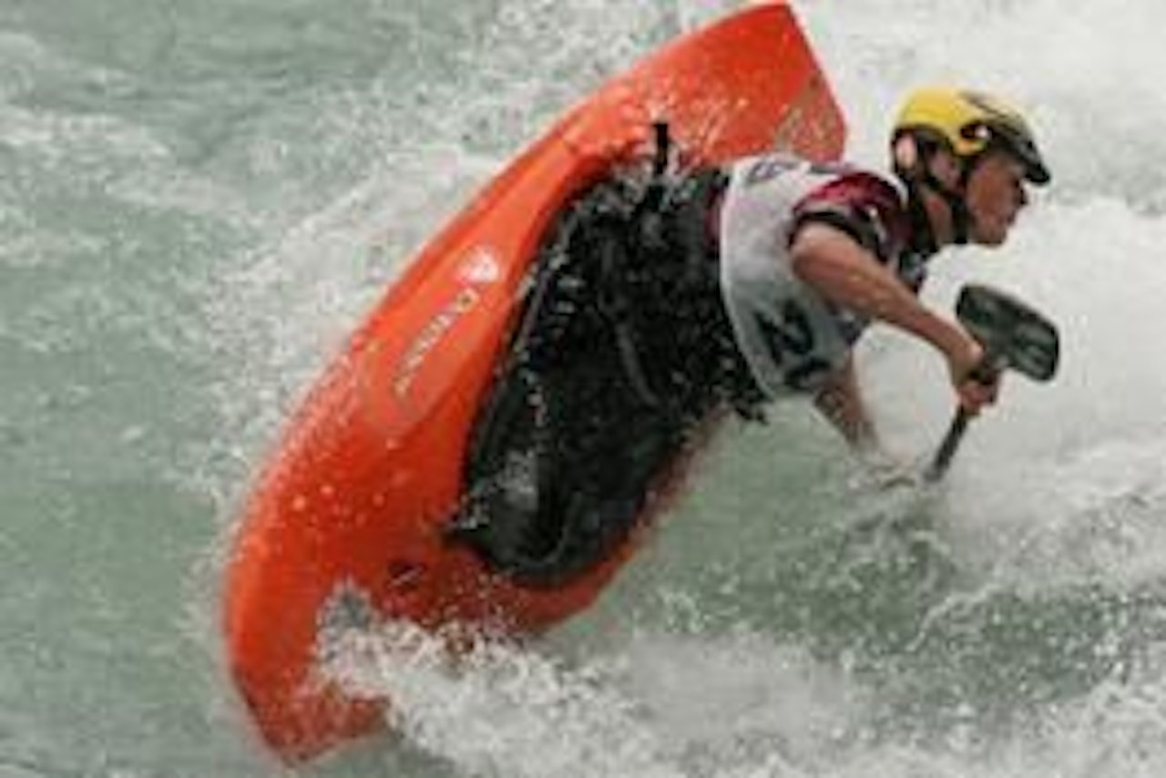 Ed Cornfield er både padler og arrangør. Ed Cornfield er både padler og arrangør.