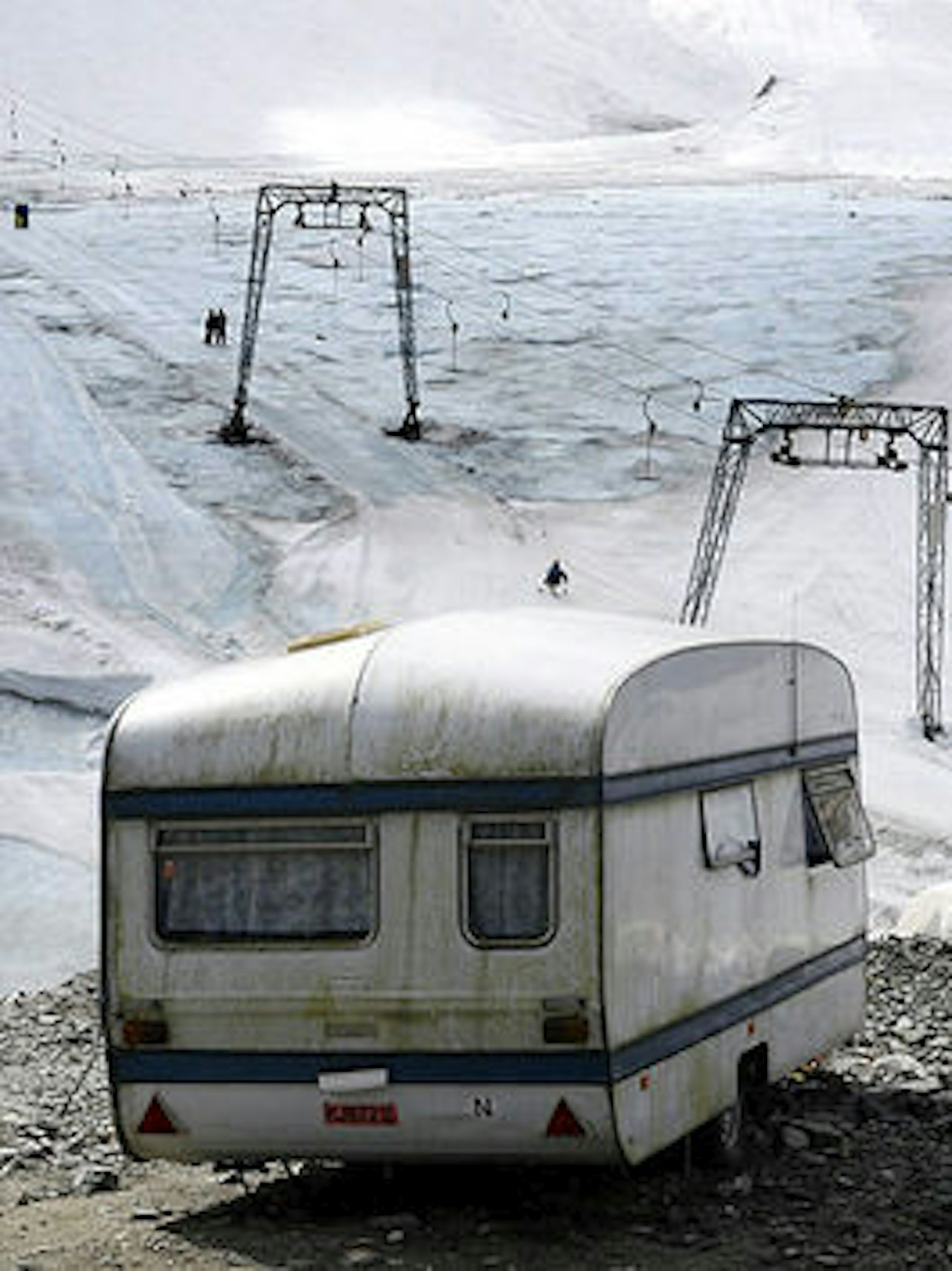 Det er sommer og høytid for alle glade campere. Foto: Frode Sandbech Det er sommer og høytid for alle glade campere. Foto: Frode Sandbech