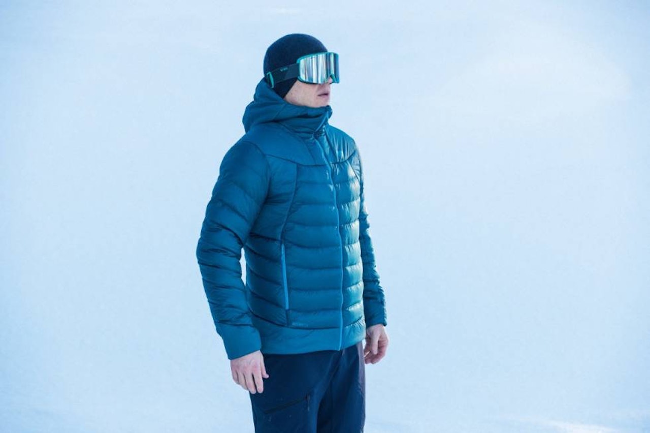 Test av Dynafit Free Down Jacket. Foto: Kristoffer H. Kippernes Dynafit Free Down Jacket