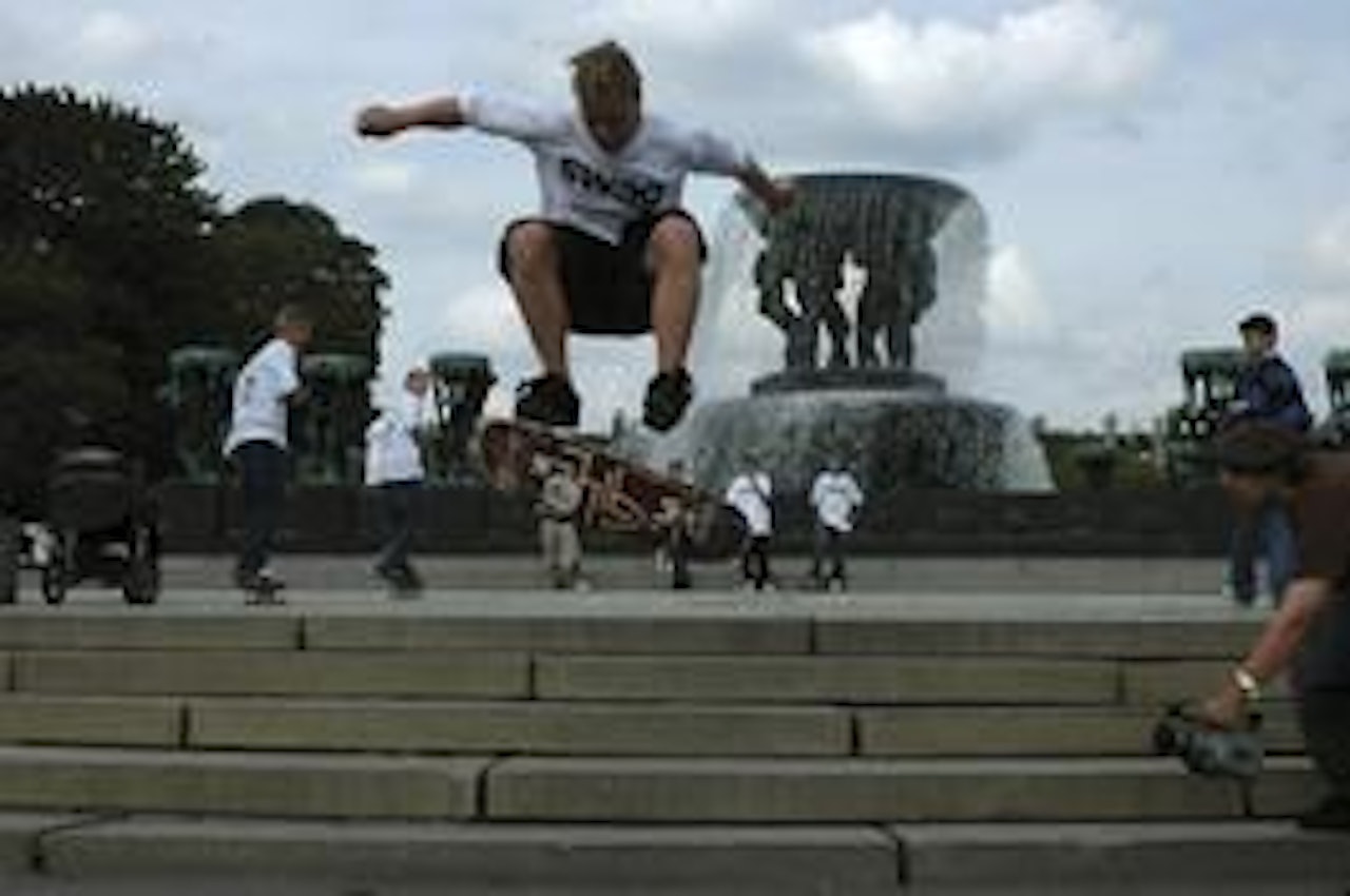 Kim Larsen tester Frognerparken Kim Larsen tester Frognerparken