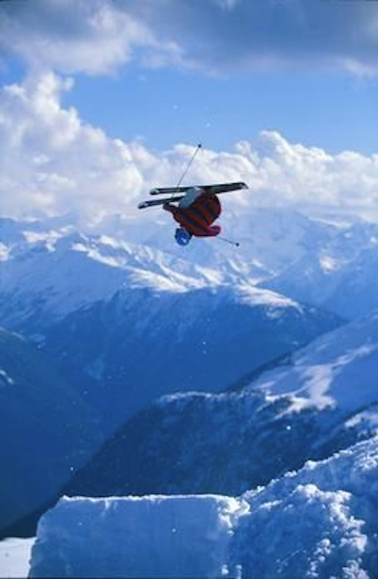 HØYT NIVÅ: Christopher Frankum fra en av scenene i filmen. Bilde: Endre Løvaas HØYT NIVÅ: Christopher Frankum fra en av scenene i filmen. Bilde: Endre Løvaas