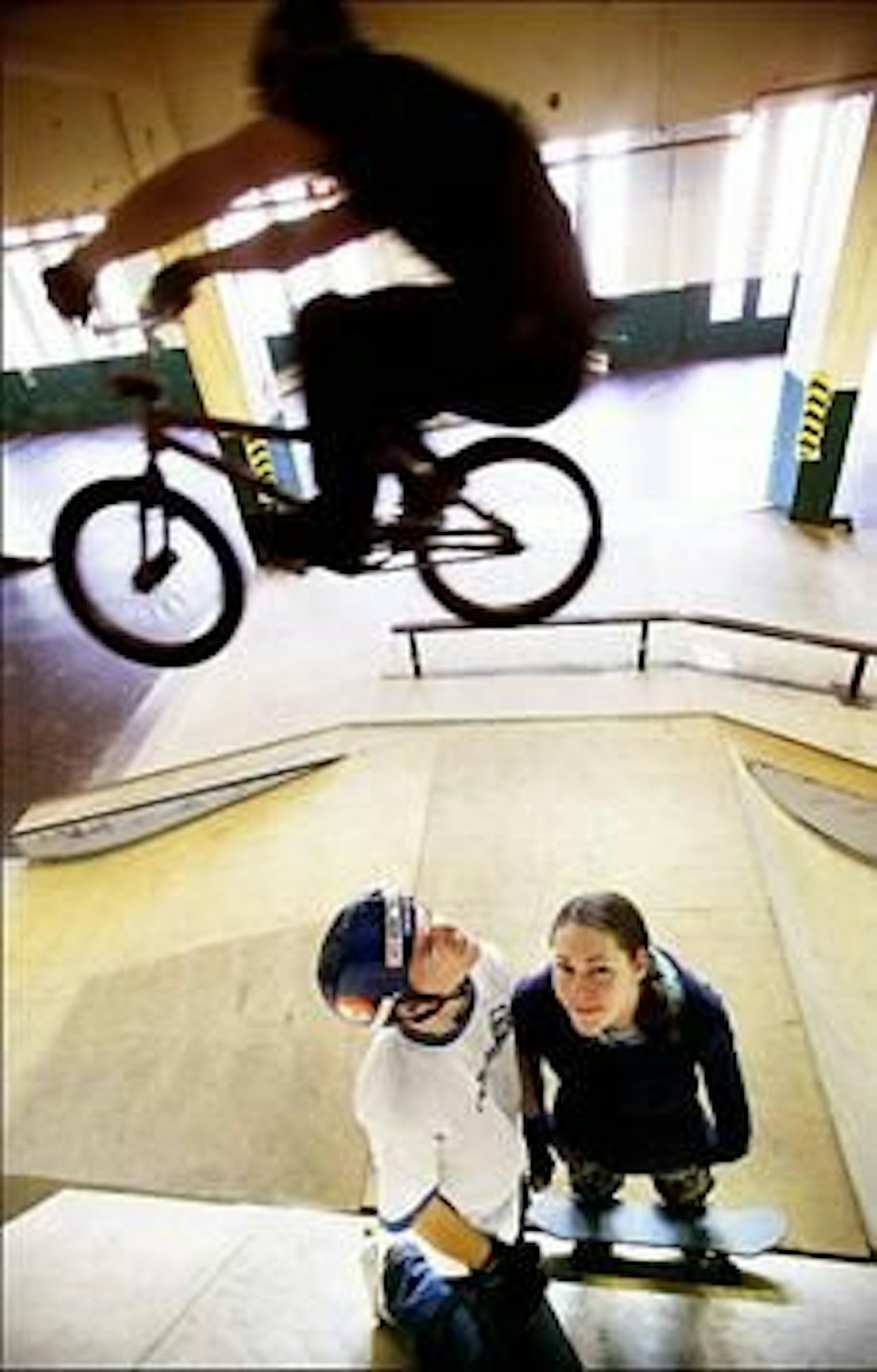 SNART SLUTT? Nøstedhallen er samlingspunkt for skate, inline og bmx. Foto: Paal Audestad SNART SLUTT? Nøstedhallen er samlingspunkt for skate, inline og bmx. Foto: Paal Audestad