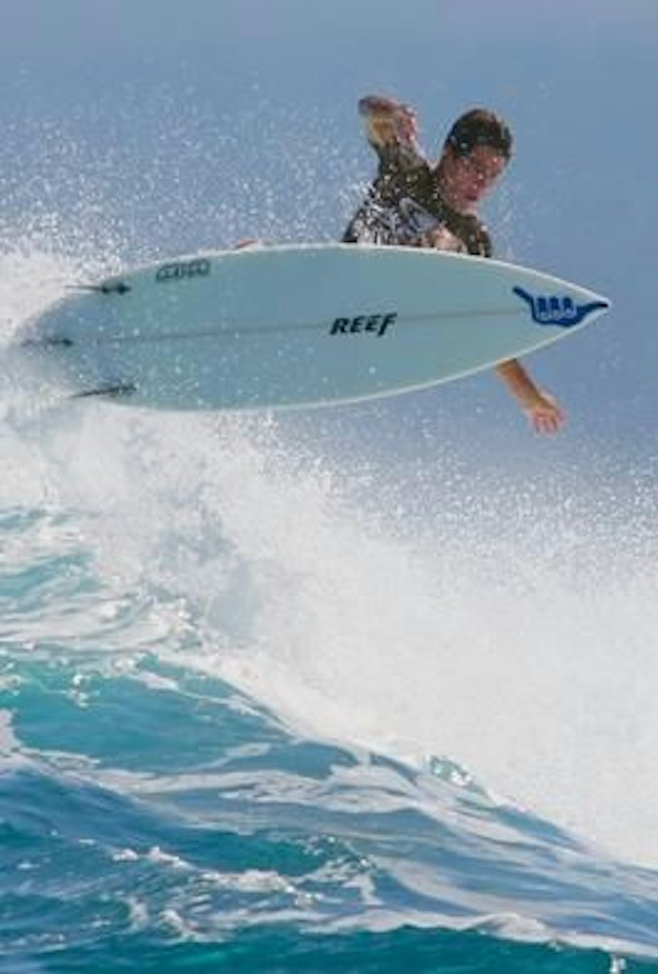 IVRIG: Bernardo Miranda fra Brasil fikk beskjed om å dele på bølgene. Foto: Simen Berg IVRIG: Bernardo Miranda fra Brasil fikk beskjed om å dele på bølgene. Foto: Simen Berg