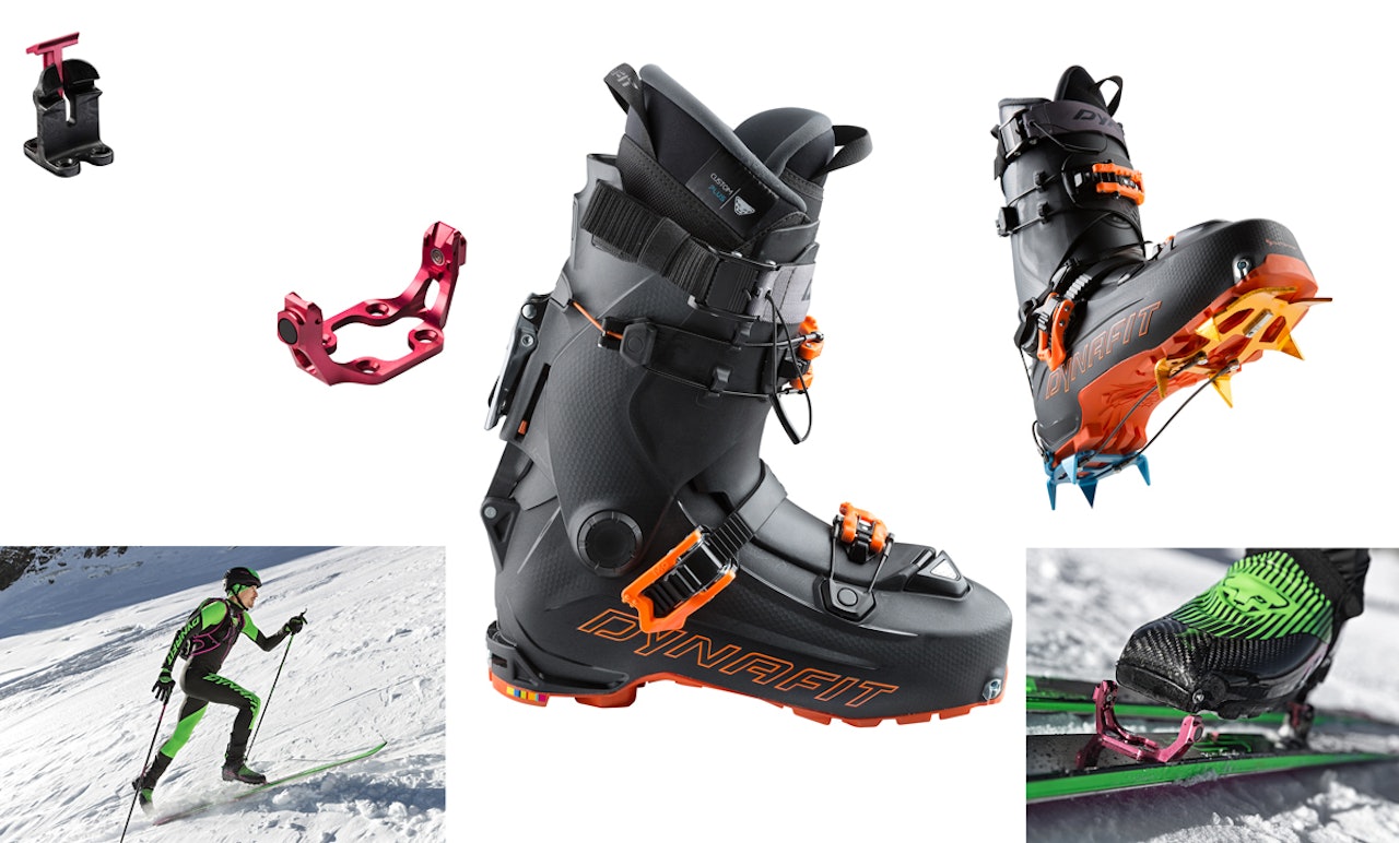 DYNAFIT 2018/ 19: Eric Hjorleifsons støvel-promodell og en superlett og omvendt techbinding er blant høydepunktene Dynafit serverer høsten om ett år. DYNAFIT 2018/ 19: Eric Hjorleifsons støvel-promodell og en superlett og omvendt techbinding er blant høydepunktene Dynafit serverer høsten om ett år.
