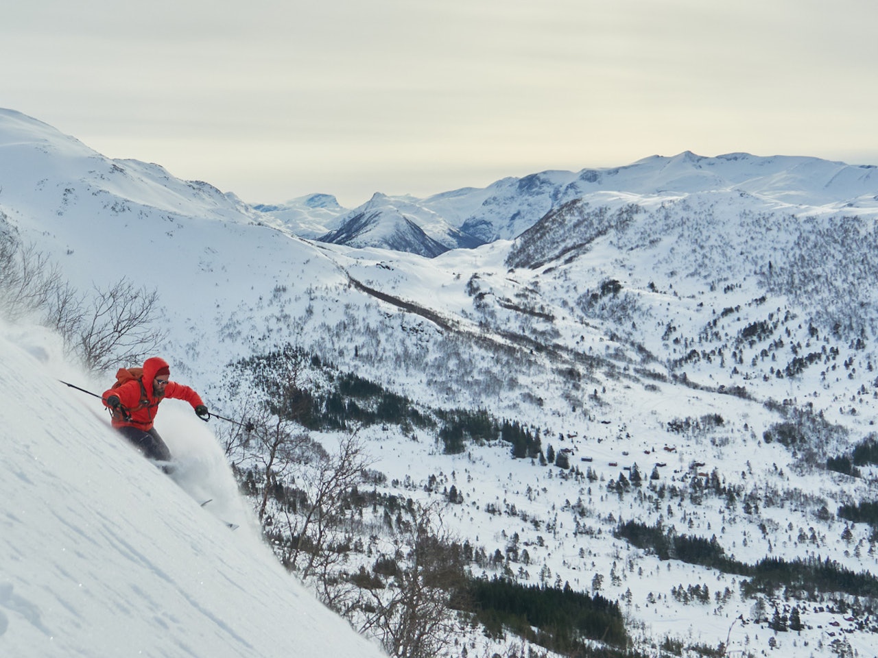 KORTREIST: På vei ned fra Hesthornet like ved Volda. Foto: Live Andrea Sulheim KORTREIST: På vei ned fra Hesthornet like ved Volda. Foto: Live Andrea Sulheim