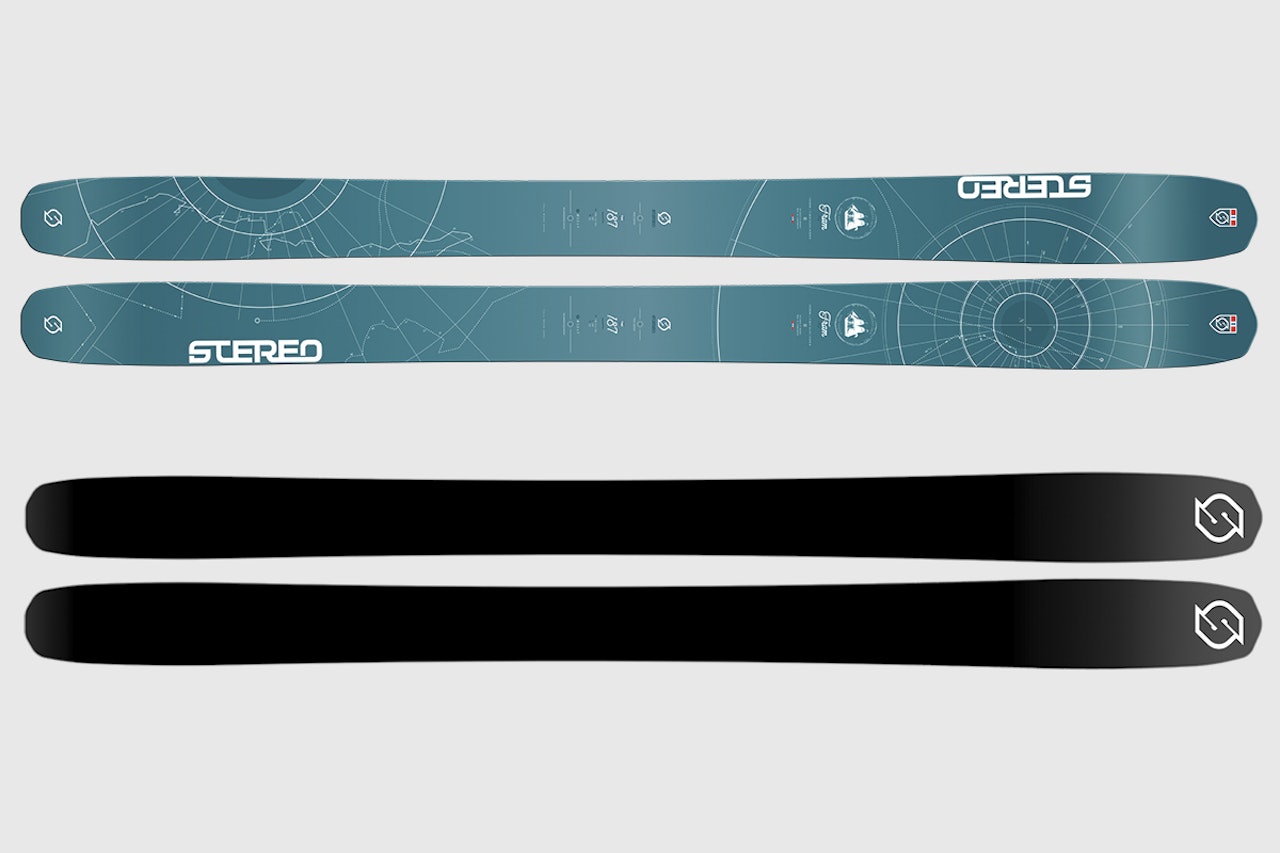 NY SKI: Til neste år kommer Fram - en lettere frikjøringsski fra Stereo. Foto: Stereo skis NY SKI: Til neste år kommer Fram - en lettere frikjøringsski fra Stereo. Foto: Stereo skis